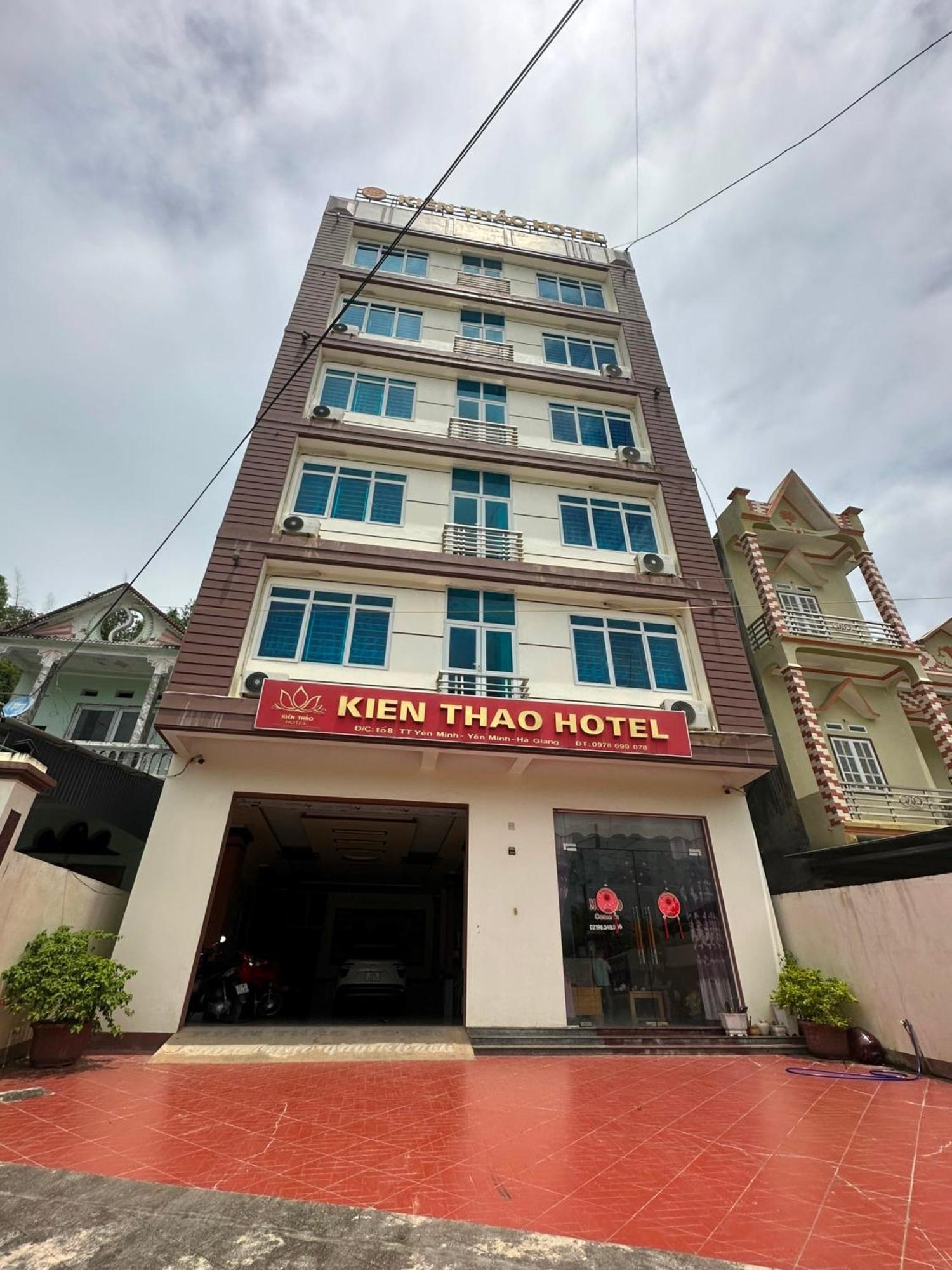 Kien Thao Hotel Yen Minh Eksteriør billede